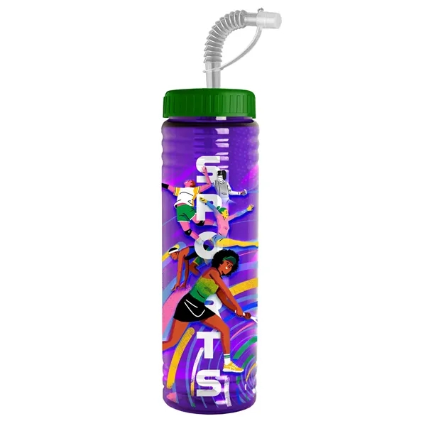Garyline® Slim Fit Bottle with Straw Lid - 24 oz. - Garyline® Slim Fit Bottle with Straw Lid - 24 oz. - Image 203 of 247