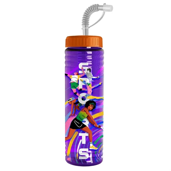Garyline® Slim Fit Bottle with Straw Lid - 24 oz. - Garyline® Slim Fit Bottle with Straw Lid - 24 oz. - Image 205 of 247