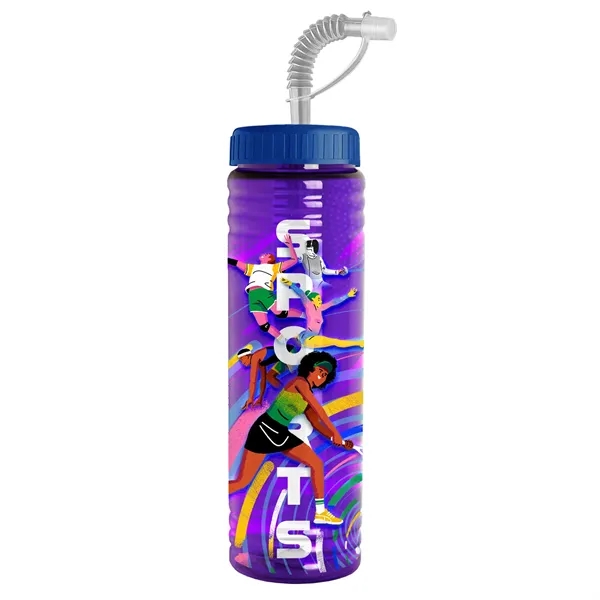 Garyline® Slim Fit Bottle with Straw Lid - 24 oz. - Garyline® Slim Fit Bottle with Straw Lid - 24 oz. - Image 209 of 247