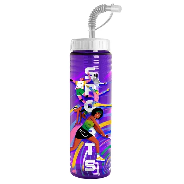 Garyline® Slim Fit Bottle with Straw Lid - 24 oz. - Garyline® Slim Fit Bottle with Straw Lid - 24 oz. - Image 215 of 247