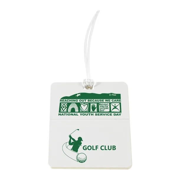 Garyline® Rectangle Golf Bag Tag - Garyline® Rectangle Golf Bag Tag - Image 5 of 5