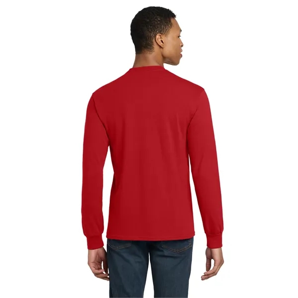 Gildan - DryBlend 50 Cotton/50 Poly Long Sleeve T-Shirt. - Gildan - DryBlend 50 Cotton/50 Poly Long Sleeve T-Shirt. - Image 32 of 74