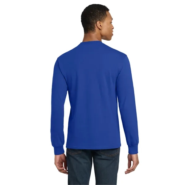 Gildan - DryBlend 50 Cotton/50 Poly Long Sleeve T-Shirt. - Gildan - DryBlend 50 Cotton/50 Poly Long Sleeve T-Shirt. - Image 40 of 74