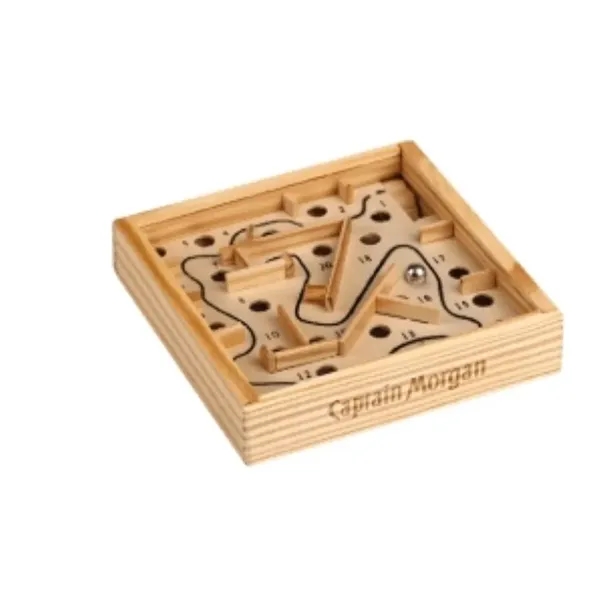 A-Mazing Wood Mini Maze Game