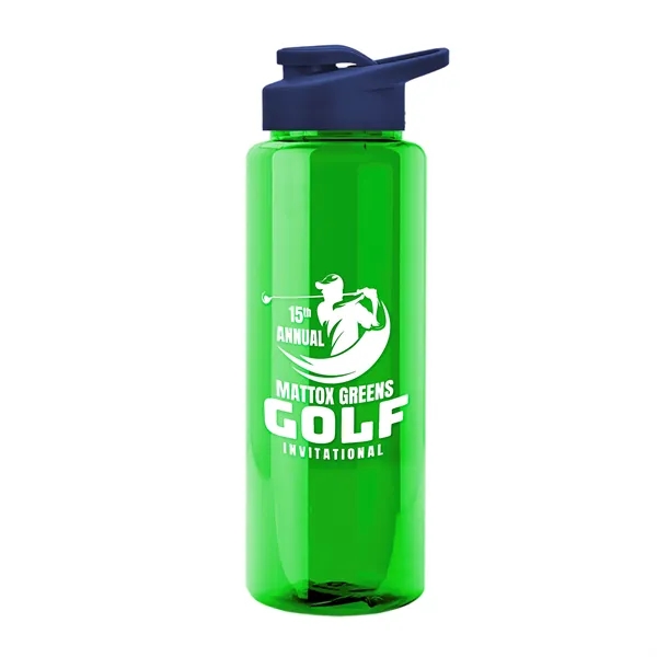 Garyline® Guzzler Bottle with Drink-Thru Lid - 32 oz. - Garyline® Guzzler Bottle with Drink-Thru Lid - 32 oz. - Image 131 of 190