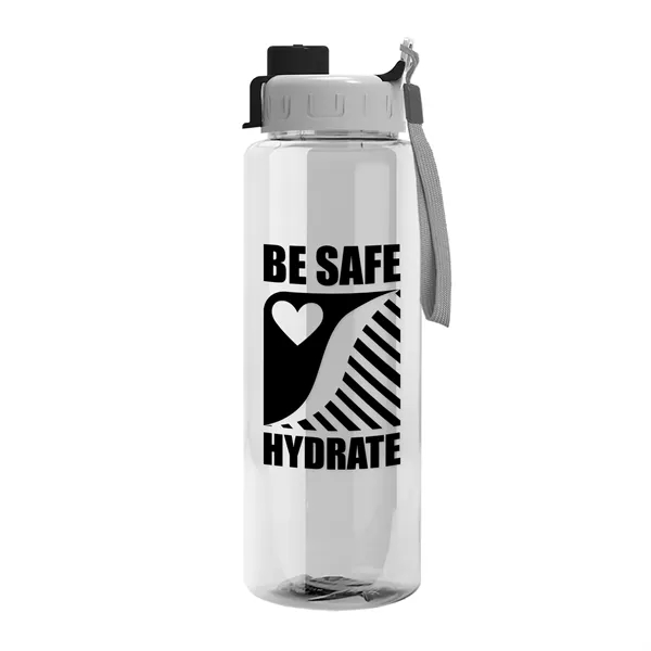 Garyline® Guzzler Bottle with Quick-Snap Lid - 32 oz. - Garyline® Guzzler Bottle with Quick-Snap Lid - 32 oz. - Image 10 of 46