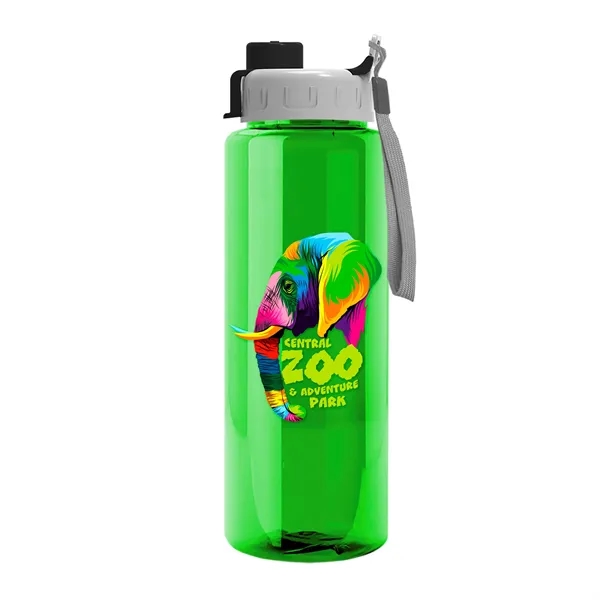 Garyline® Guzzler Bottle with Quick-Snap Lid - 32 oz. - Garyline® Guzzler Bottle with Quick-Snap Lid - 32 oz. - Image 19 of 46
