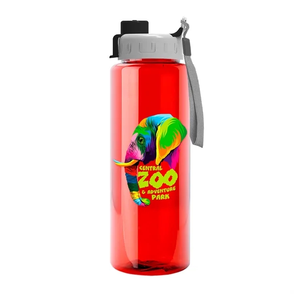 Garyline® Guzzler Bottle with Quick-Snap Lid - 32 oz. - Garyline® Guzzler Bottle with Quick-Snap Lid - 32 oz. - Image 23 of 46