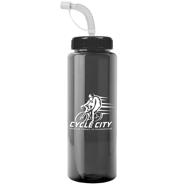 Garyline® Guzzler Bottle with Straw Lid - 32 oz. - Garyline® Guzzler Bottle with Straw Lid - 32 oz. - Image 56 of 167