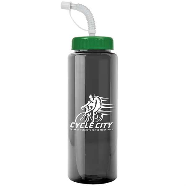 Garyline® Guzzler Bottle with Straw Lid - 32 oz. - Garyline® Guzzler Bottle with Straw Lid - 32 oz. - Image 58 of 167