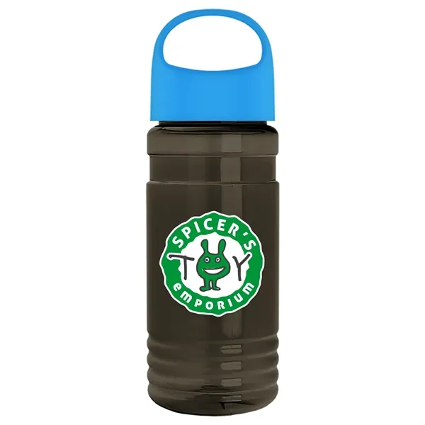 Garyline® Groove Tritan® Bottle with Oval Crest Lid - 20 oz.