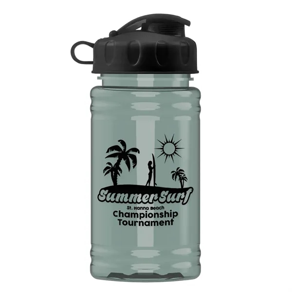 Garyline® Mini RPET Bottle with Flip Lid - 16 oz.