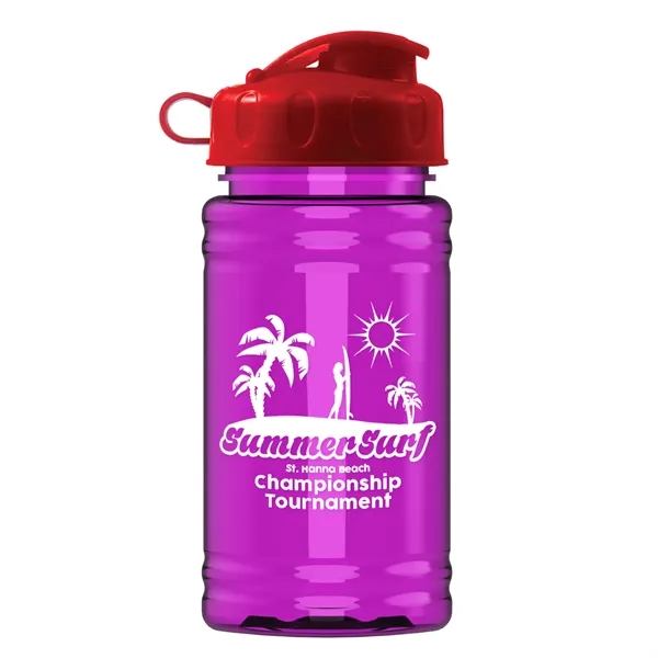Garyline® Mini RPET Bottle with Flip Lid - 16 oz.