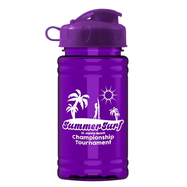 Garyline® Mini RPET Bottle with Flip Lid - 16 oz.