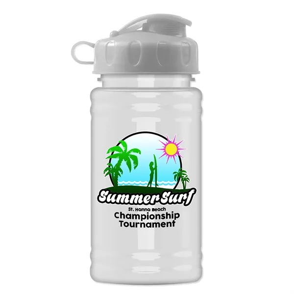 Garyline® Mini RPET Bottle with Flip Lid - 16 oz.