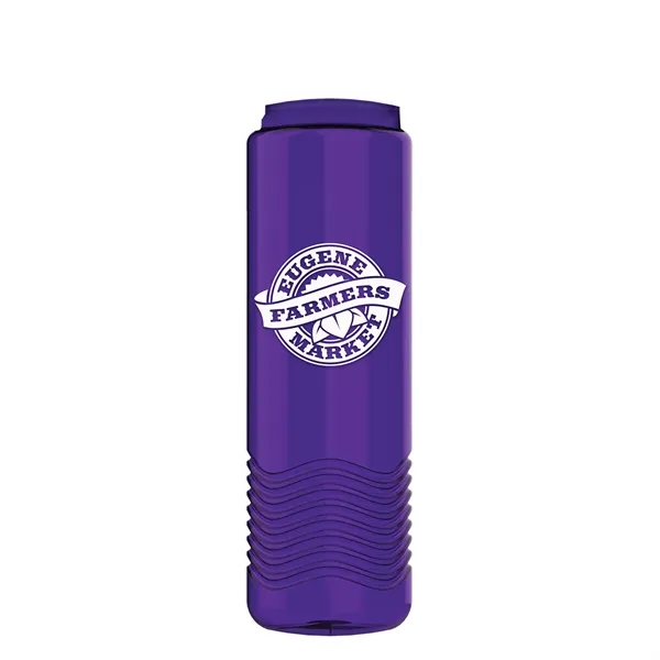 Garyline® Wave Tritan® Bottle with Push-Pull Lid - 24 oz. - Garyline® Wave Tritan® Bottle with Push-Pull Lid - 24 oz. - Image 292 of 293