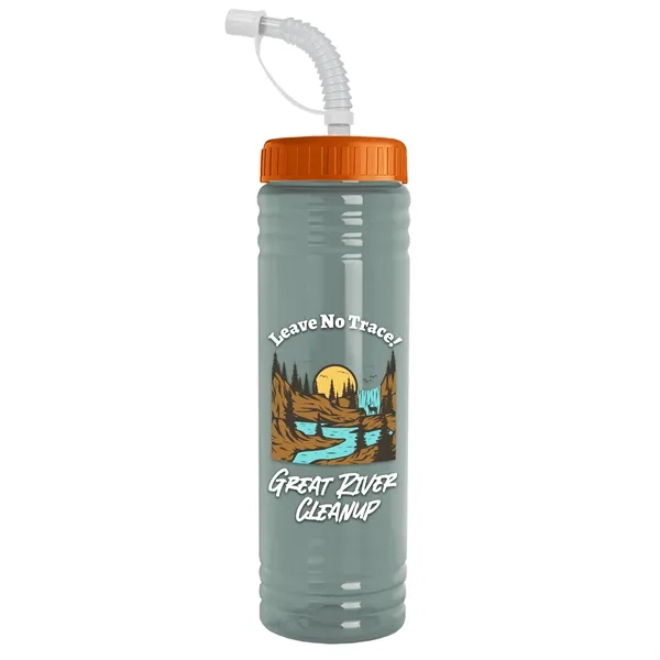 Garyline® Slim Fit RPET Bottle with Straw Lid - 24 oz. - Garyline® Slim Fit RPET Bottle with Straw Lid - 24 oz. - Image 45 of 143