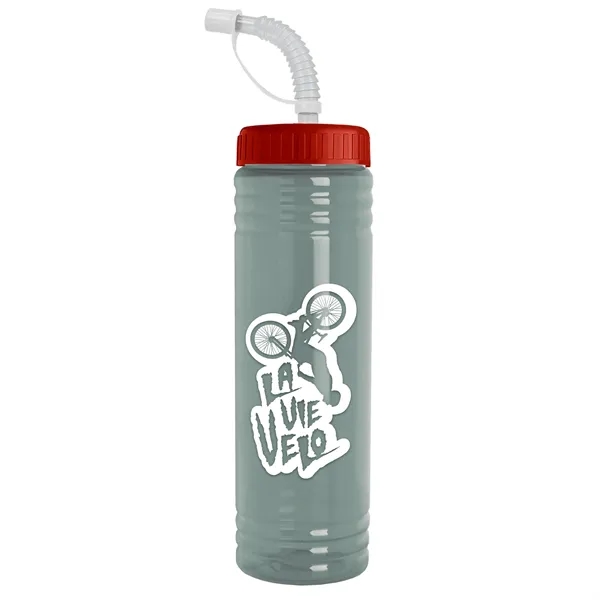 Garyline® Slim Fit RPET Bottle with Straw Lid - 24 oz. - Garyline® Slim Fit RPET Bottle with Straw Lid - 24 oz. - Image 46 of 143