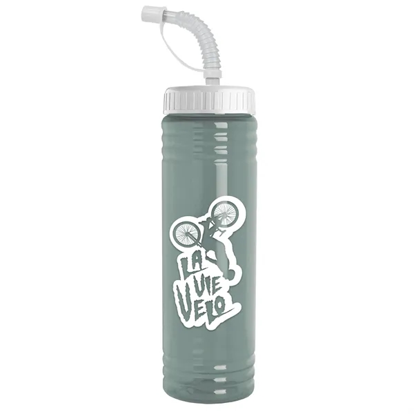 Garyline® Slim Fit RPET Bottle with Straw Lid - 24 oz. - Garyline® Slim Fit RPET Bottle with Straw Lid - 24 oz. - Image 54 of 143