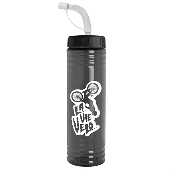 Garyline® Slim Fit RPET Bottle with Straw Lid - 24 oz. - Garyline® Slim Fit RPET Bottle with Straw Lid - 24 oz. - Image 56 of 143