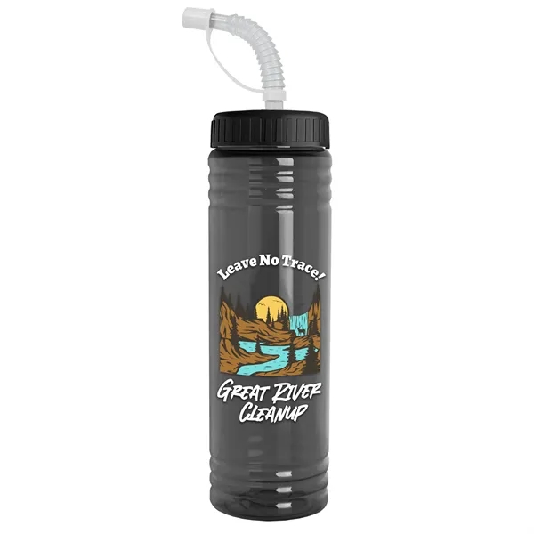 Garyline® Slim Fit RPET Bottle with Straw Lid - 24 oz. - Garyline® Slim Fit RPET Bottle with Straw Lid - 24 oz. - Image 57 of 143
