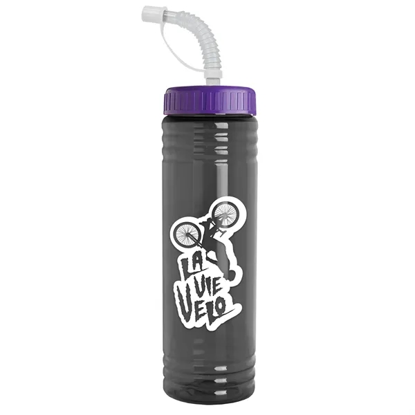 Garyline® Slim Fit RPET Bottle with Straw Lid - 24 oz. - Garyline® Slim Fit RPET Bottle with Straw Lid - 24 oz. - Image 68 of 143