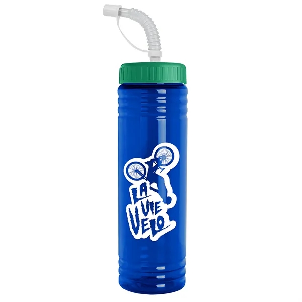 Garyline® Slim Fit RPET Bottle with Straw Lid - 24 oz. - Garyline® Slim Fit RPET Bottle with Straw Lid - 24 oz. - Image 82 of 143