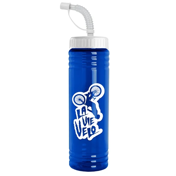 Garyline® Slim Fit RPET Bottle with Straw Lid - 24 oz. - Garyline® Slim Fit RPET Bottle with Straw Lid - 24 oz. - Image 86 of 143