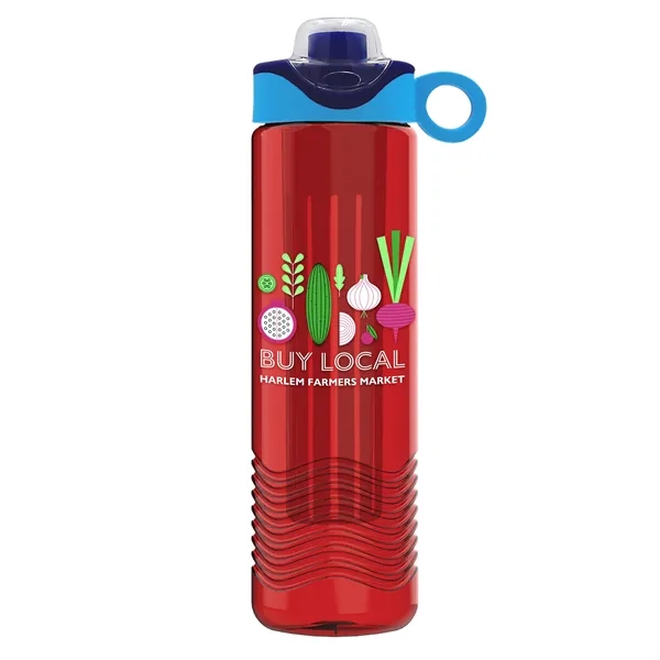 Garyline® Wave Tritan® Bottle with Two-Tone Drink-Thru Li... - Garyline® Wave Tritan® Bottle with Two-Tone Drink-Thru Li... - Image 207 of 280