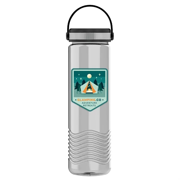 Garyline® Wave Tritan® Bottle with Grip Lid - 24 oz. - Garyline® Wave Tritan® Bottle with Grip Lid - 24 oz. - Image 8 of 42