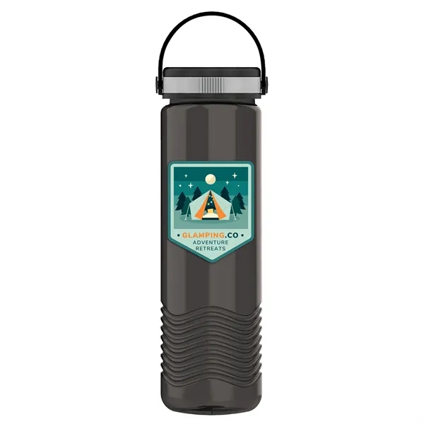 Garyline® Wave Tritan® Bottle with Grip Lid - 24 oz. - Garyline® Wave Tritan® Bottle with Grip Lid - 24 oz. - Image 10 of 42