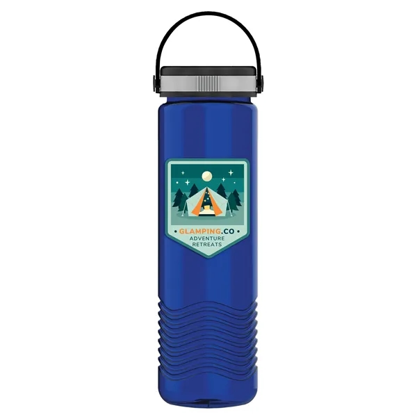 Garyline® Wave Tritan® Bottle with Grip Lid - 24 oz. - Garyline® Wave Tritan® Bottle with Grip Lid - 24 oz. - Image 12 of 42