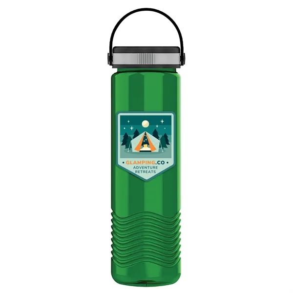 Garyline® Wave Tritan® Bottle with Grip Lid - 24 oz. - Garyline® Wave Tritan® Bottle with Grip Lid - 24 oz. - Image 14 of 42