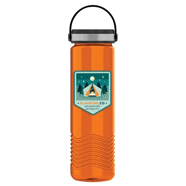 Garyline® Wave Tritan® Bottle with Grip Lid - 24 oz. - Garyline® Wave Tritan® Bottle with Grip Lid - 24 oz. - Image 16 of 42