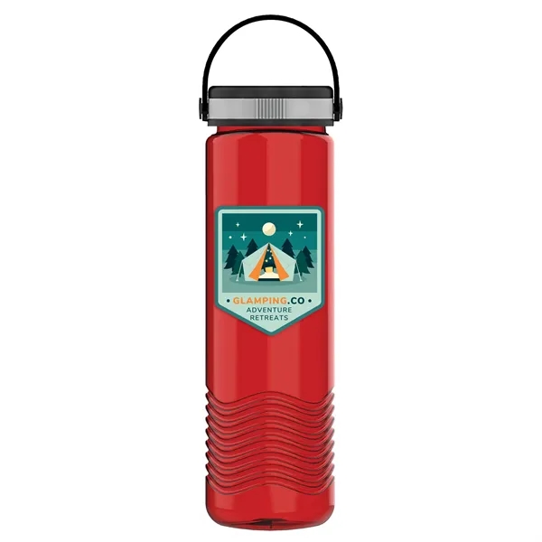 Garyline® Wave Tritan® Bottle with Grip Lid - 24 oz. - Garyline® Wave Tritan® Bottle with Grip Lid - 24 oz. - Image 18 of 42