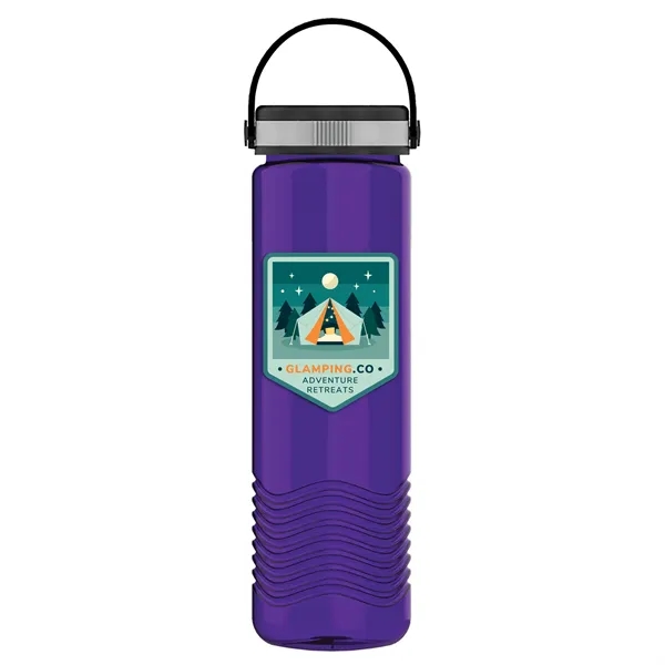 Garyline® Wave Tritan® Bottle with Grip Lid - 24 oz. - Garyline® Wave Tritan® Bottle with Grip Lid - 24 oz. - Image 20 of 42
