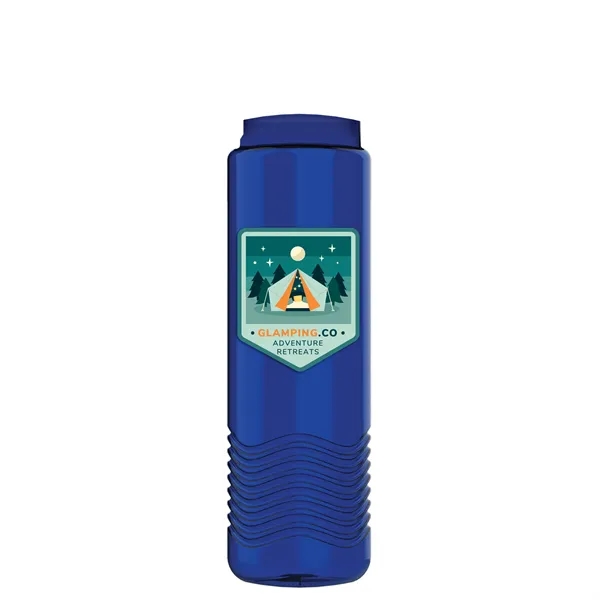 Garyline® Wave Tritan® Bottle with Grip Lid - 24 oz. - Garyline® Wave Tritan® Bottle with Grip Lid - 24 oz. - Image 34 of 42