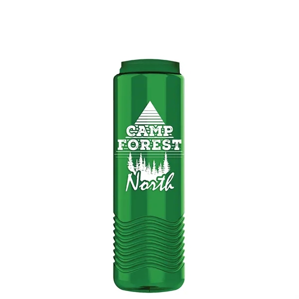 Garyline® Wave Tritan® Bottle with Grip Lid - 24 oz. - Garyline® Wave Tritan® Bottle with Grip Lid - 24 oz. - Image 35 of 42