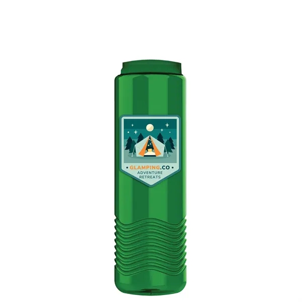 Garyline® Wave Tritan® Bottle with Grip Lid - 24 oz. - Garyline® Wave Tritan® Bottle with Grip Lid - 24 oz. - Image 36 of 42