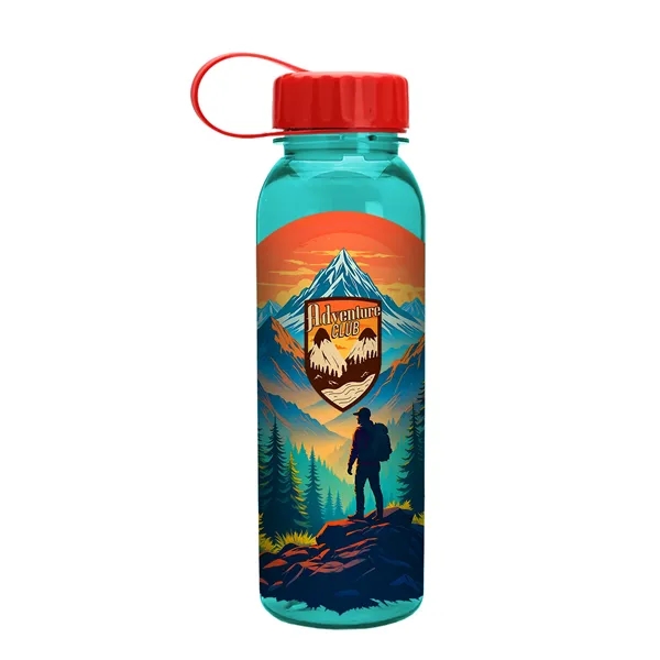 Garyline® Outdoorsman Tritan® Bottle with Tethered Lid - ...