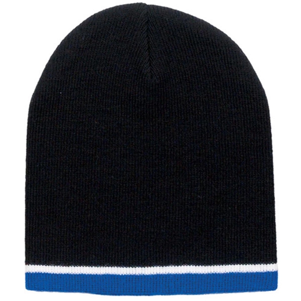Tri Color Beanie - Tri Color Beanie - Image 0 of 4