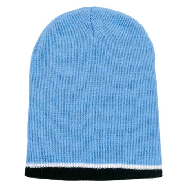 Tri Color Beanie - Tri Color Beanie - Image 2 of 4