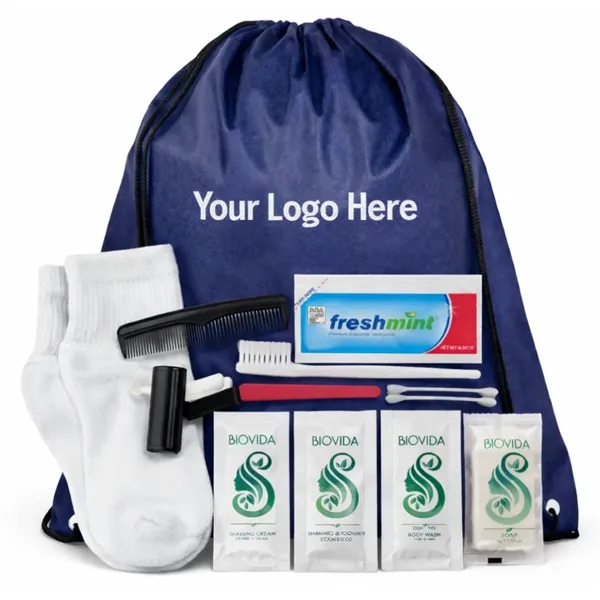 Hygiene Essentials Drawstring Care Kit - Hygiene Essentials Drawstring Care Kit - Image 1 of 4