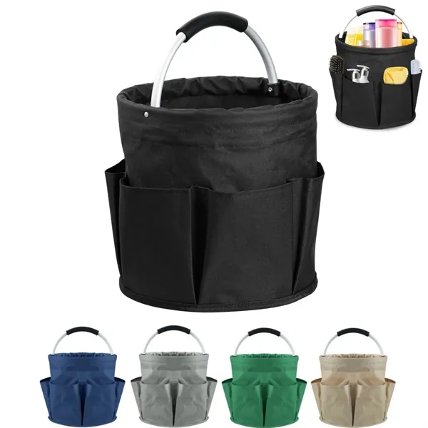 17L Foldable Cleaning Caddy with Handle - 17L Foldable Cleaning Caddy with Handle - Image 0 of 4