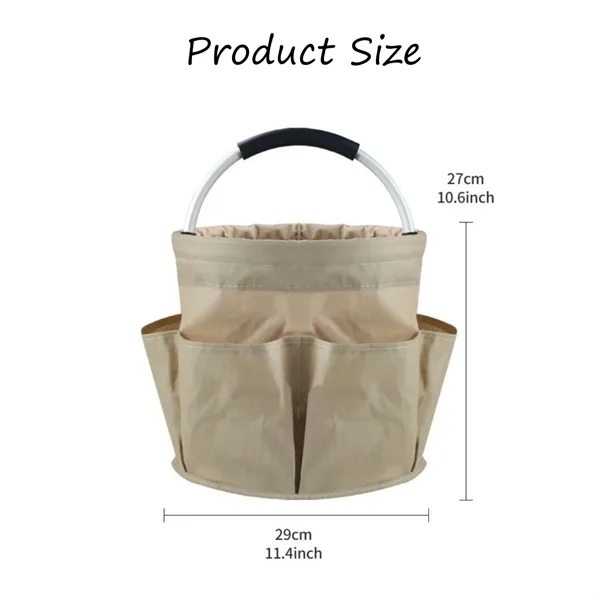 17L Foldable Cleaning Caddy with Handle - 17L Foldable Cleaning Caddy with Handle - Image 1 of 4