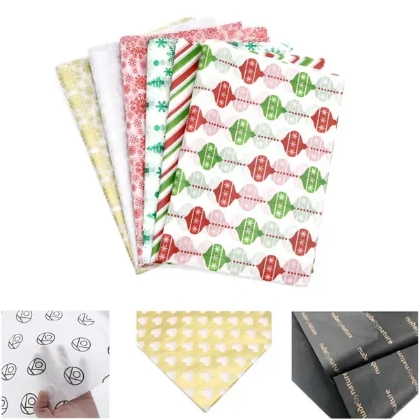 Custom Gift Wrapping Tissue Paper MOQ 1000PCS - Custom Gift Wrapping Tissue Paper MOQ 1000PCS - Image 0 of 3