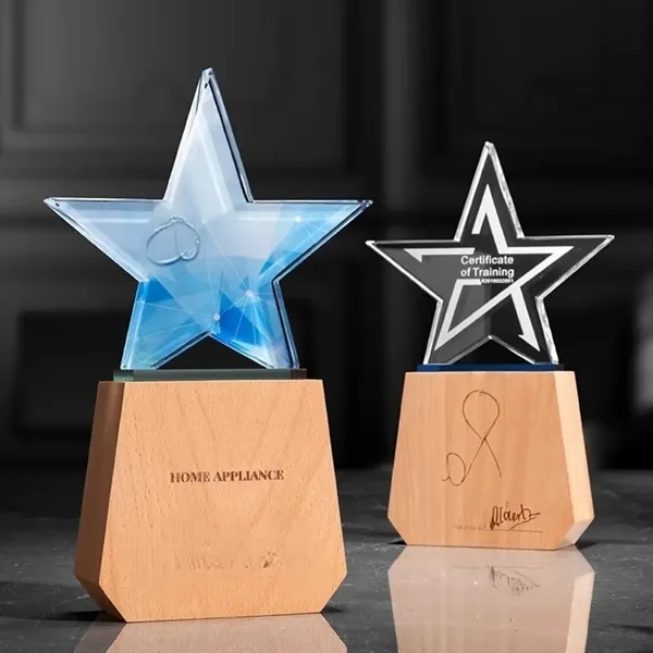 Grand Archway Crystal Trophy - Grand Archway Crystal Trophy - Image 2 of 2