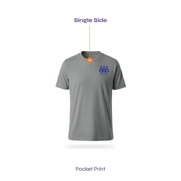 Full Color Gildan T-Shirt, Single Side, Pocket Size - Full Color Gildan T-Shirt, Single Side, Pocket Size - Image 1 of 9