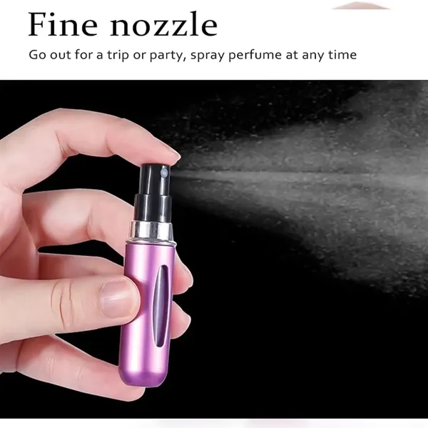 Mini Refillable Perfume Portable Atomizer Bottle - Mini Refillable Perfume Portable Atomizer Bottle - Image 3 of 17