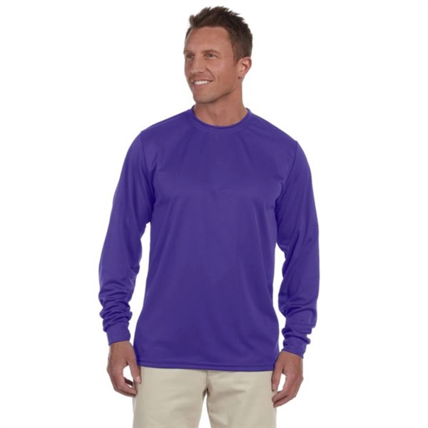 Augusta Sportswear Long Sleeve 100% Polyester Wicking Tee - Augusta Sportswear Long Sleeve 100% Polyester Wicking Tee - Image 3 of 22